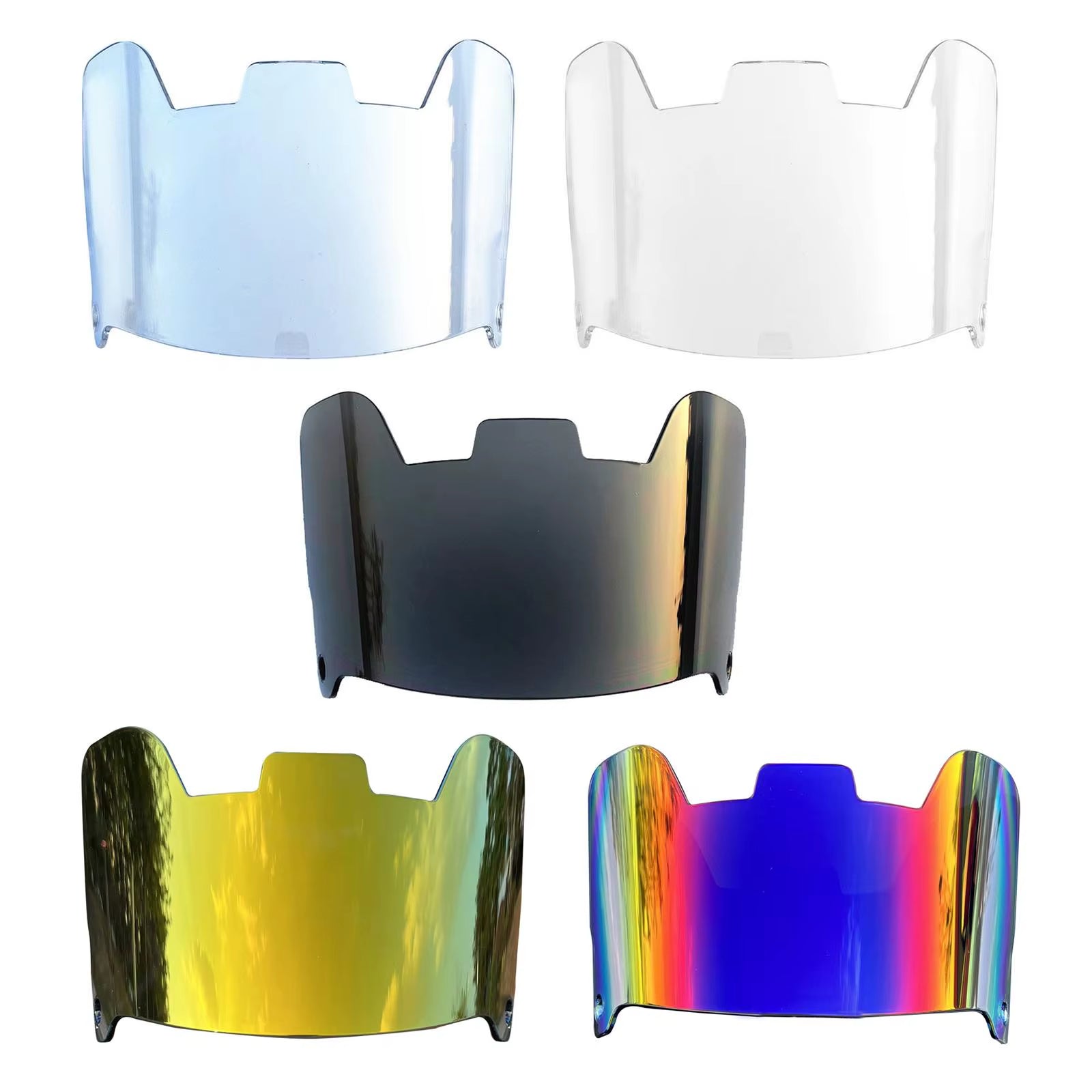 Football Helmet Visor Durable Lightweight Football Facemask Visor for Youth Adult Football Face Mask Visor Scratch Resistant