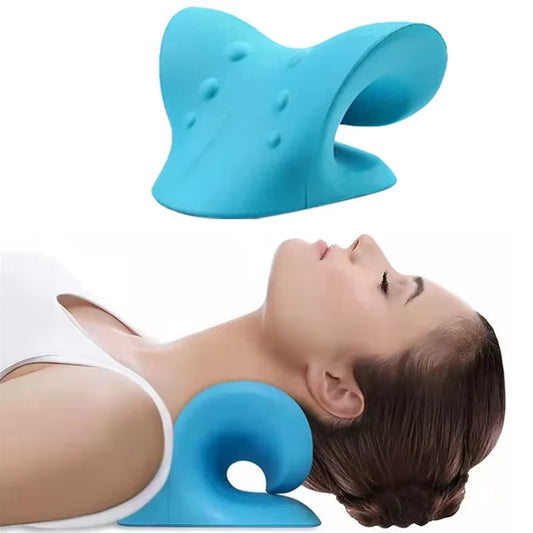 Shoulder Massage Pillow Training Cervical Spine Stretcher Gym Equipment Spinal Braces Workout Excercise Accessories Portable