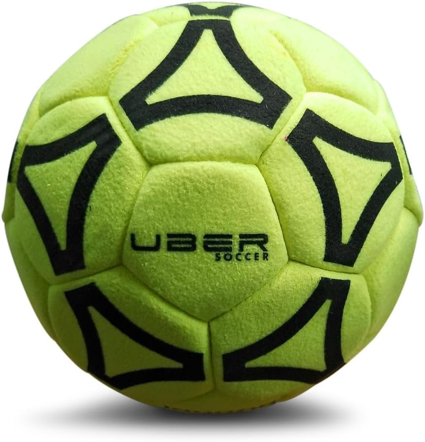Rugged Soccer Indoor Felt Ball (Yellow, Size 4)