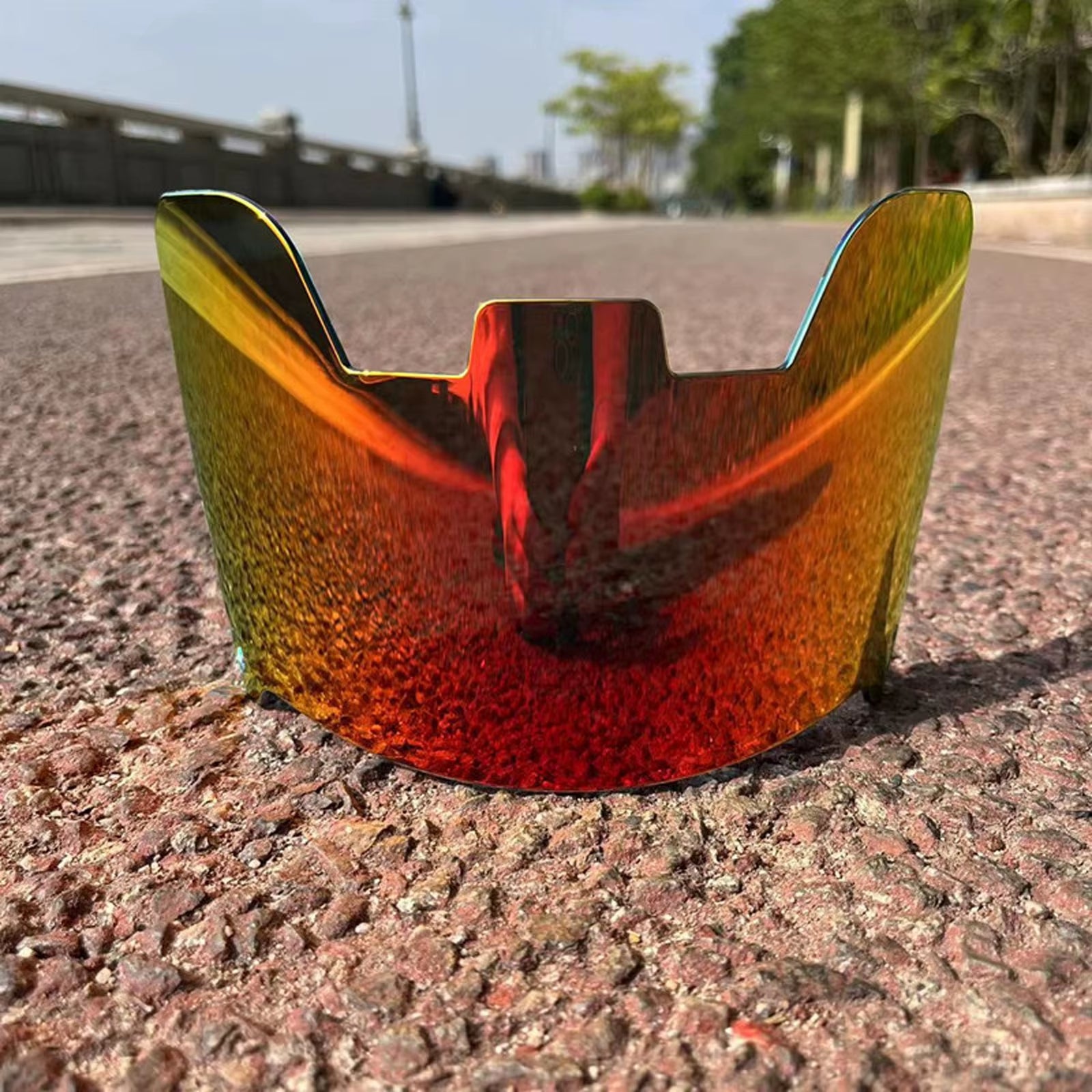 Football Helmet Visor Durable Lightweight Football Facemask Visor for Youth Adult Football Face Mask Visor Scratch Resistant