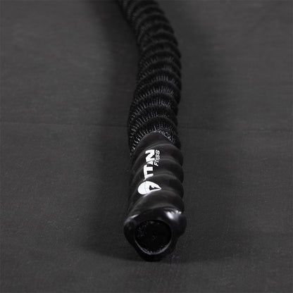 Battle Rope 30Ft X 2In, Poly Dacron Heavy Rope for Home Gym Conditioning Workouts, Cross-Train, Strength Training Exercises