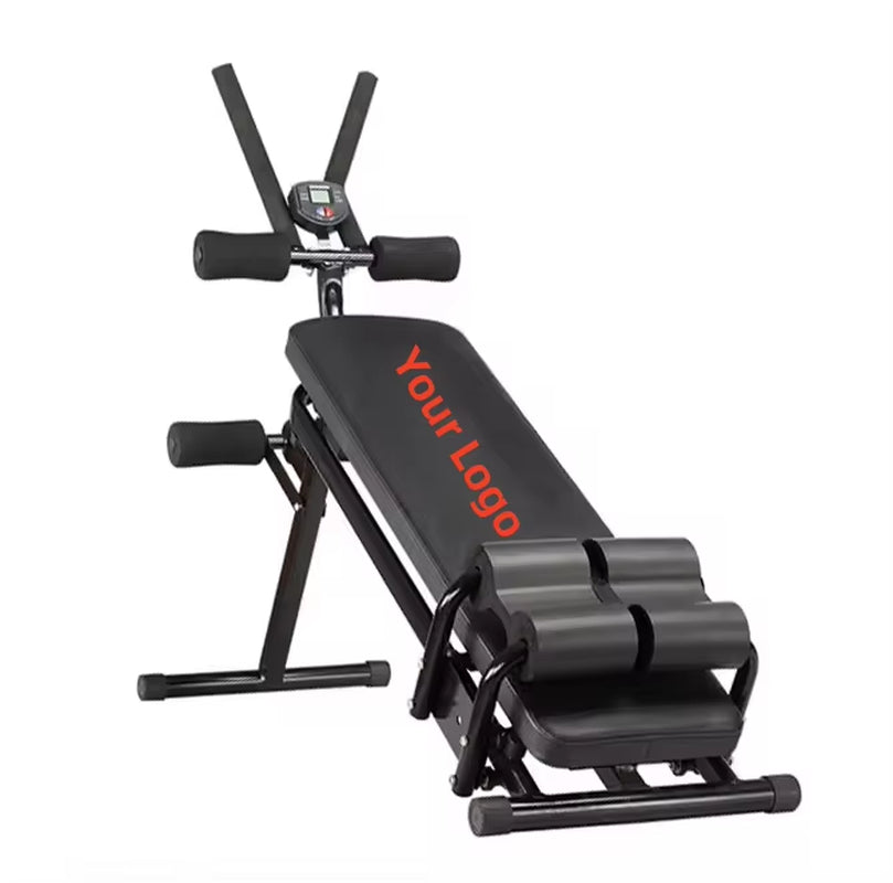 Foldable AB Exercise Machine Multifunctional Gym Equipment Adjustable Sit up Bench Home Fitness Accessories