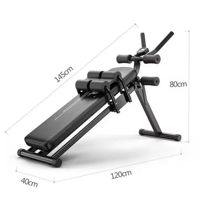 Foldable AB Exercise Machine Multifunctional Gym Equipment Adjustable Sit up Bench Home Fitness Accessories