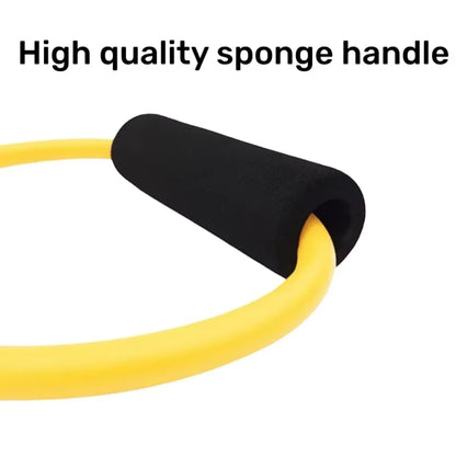 Resistance Bands with Foam Sport Yoga Fitness Accessories Rubber Pull Rope Training and Exercise Gym Equipment Women