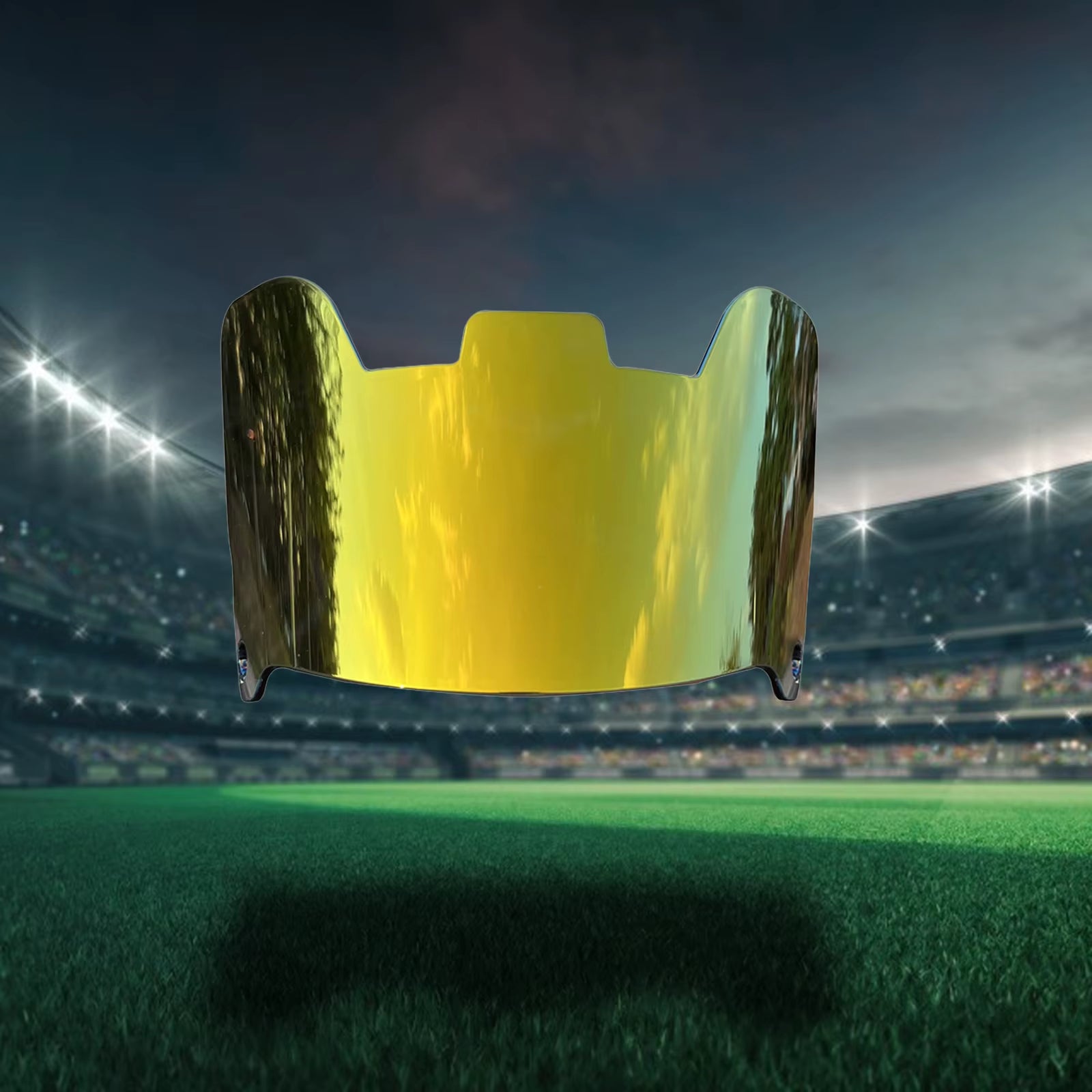 Football Helmet Visor Durable Lightweight Football Facemask Visor for Youth Adult Football Face Mask Visor Scratch Resistant