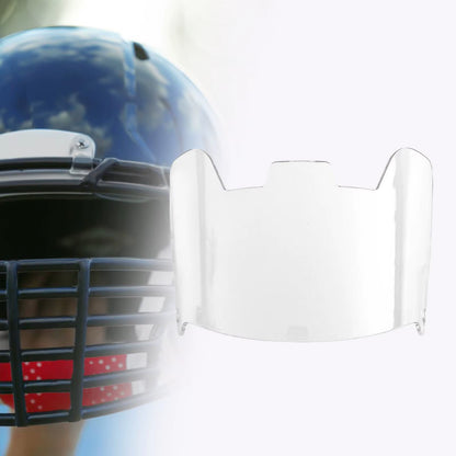 Football Helmet Visor Durable Lightweight Football Facemask Visor for Youth Adult Football Face Mask Visor Scratch Resistant