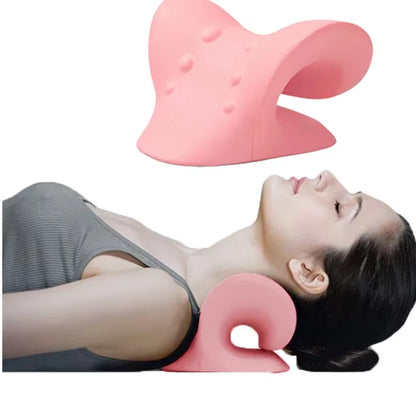 Shoulder Massage Pillow Training Cervical Spine Stretcher Gym Equipment Spinal Braces Workout Excercise Accessories Portable