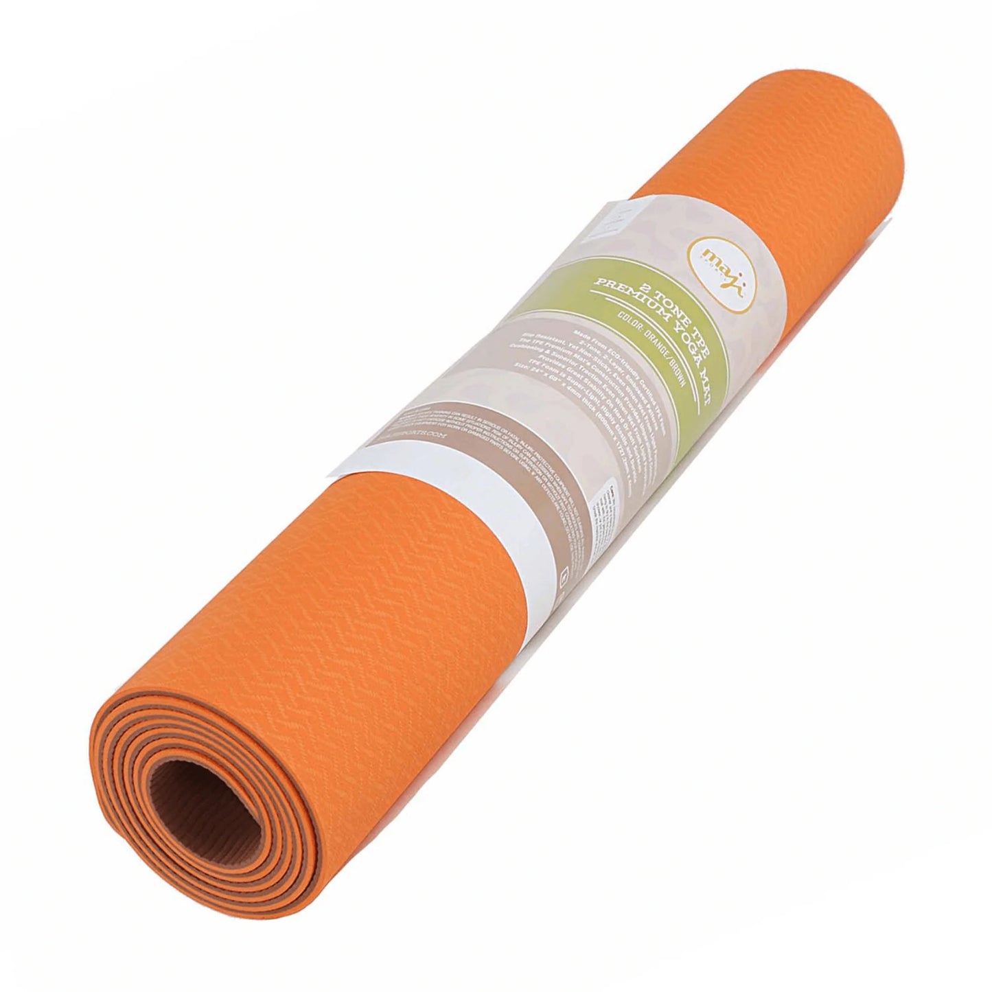 Maji Sports 2 Tone TPE Premium Yoga Mat