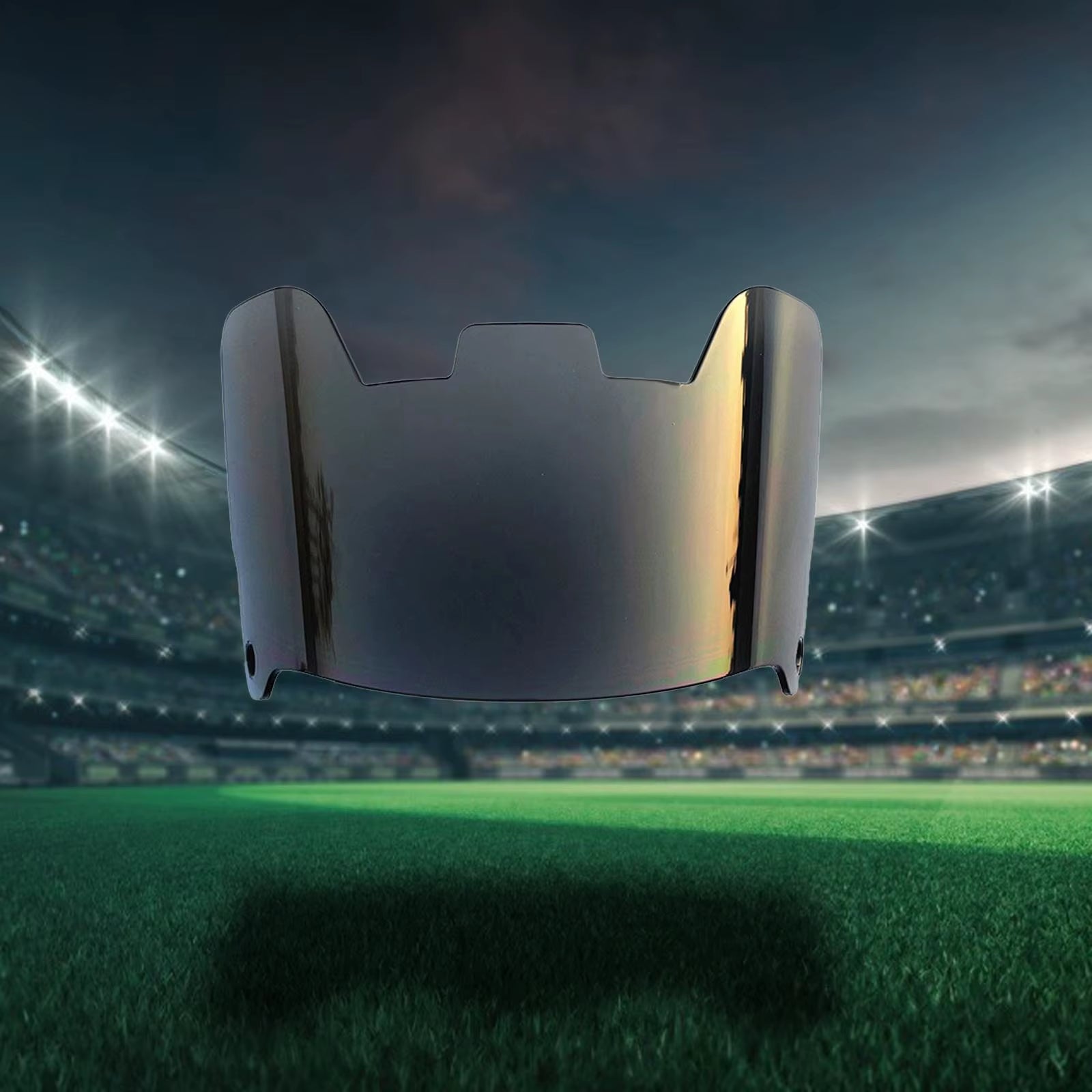 Football Helmet Visor Durable Lightweight Football Facemask Visor for Youth Adult Football Face Mask Visor Scratch Resistant