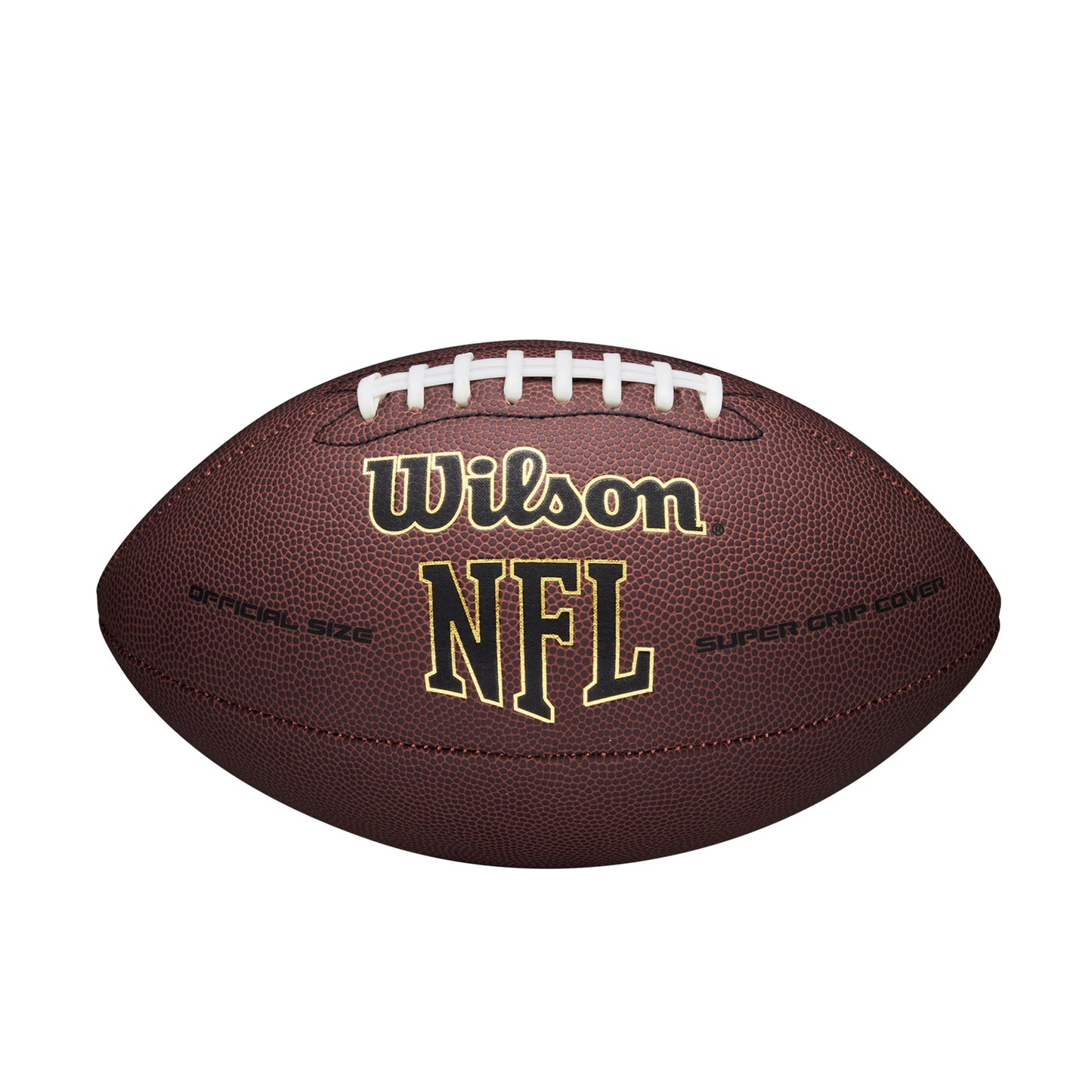 NFL Super Grip Football - Brown, Official Size (Ages 14 and Up)