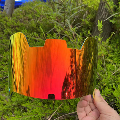 Football Helmet Visor Durable Lightweight Football Facemask Visor for Youth Adult Football Face Mask Visor Scratch Resistant