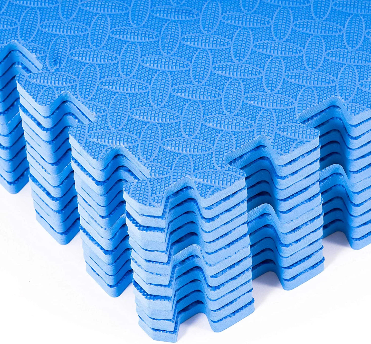 Puzzle Exercise Mat ½”, EVA Foam Interlocking Tiles Protective Flooring for Gym Equipment and Cushion for Workouts